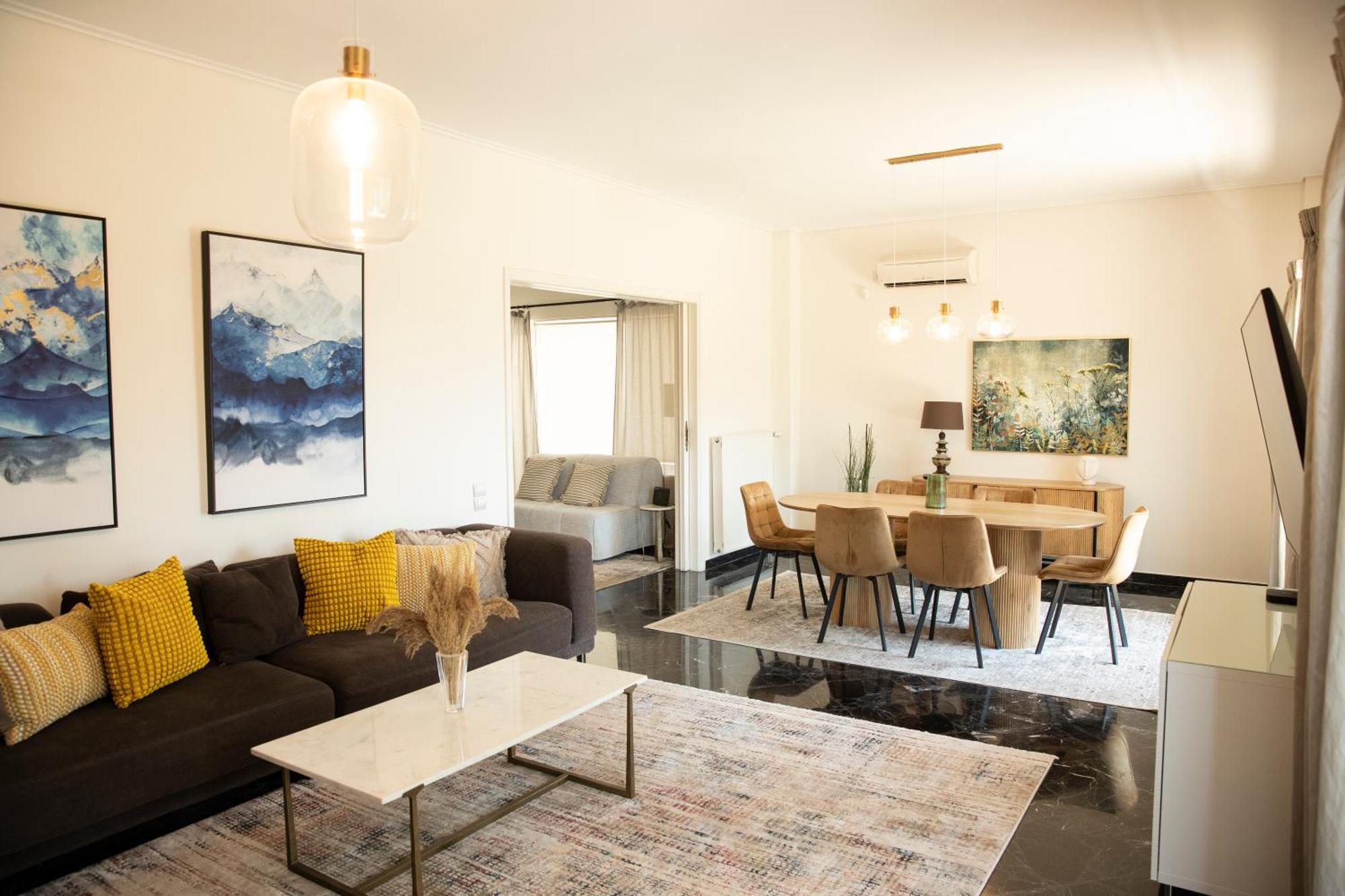 Spacious Glyfada Golf 4br -near + Shops Appartement Athene